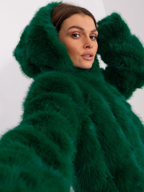 AT KR 2378 bunda.96P tmavě zelená L/XL