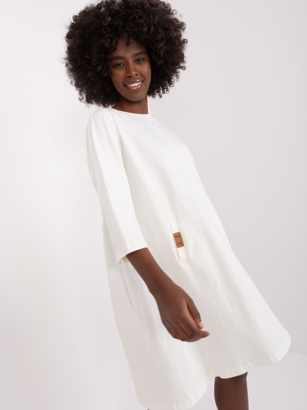 Šaty RV SK 6274.36P ecru S/M