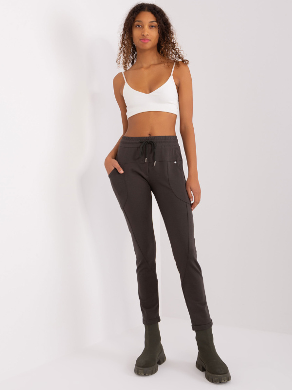 Tepláky RV DR 8696.20 khaki S/M