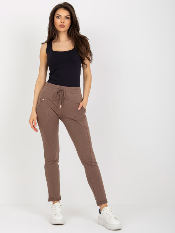 Tepláky RV DR 8696.20 khaki L/XL