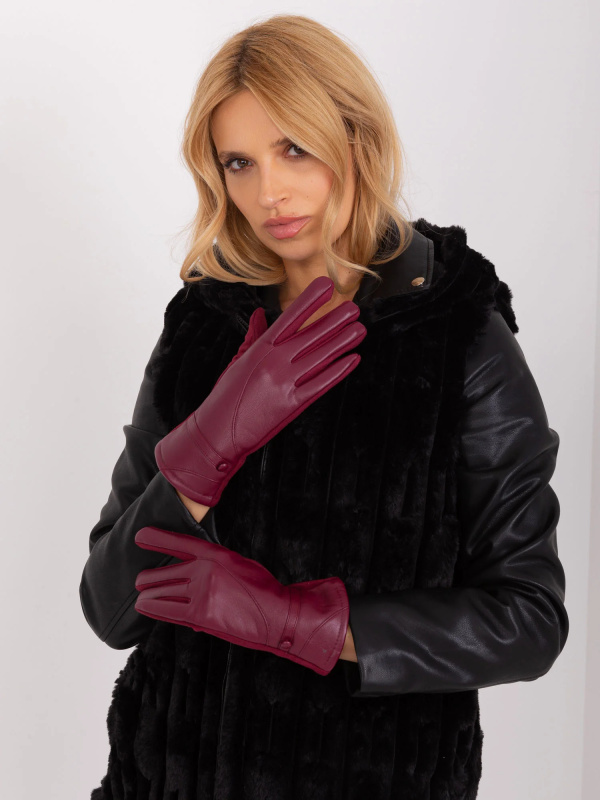 Rukavice AT RK 239802.28 bordó S/M