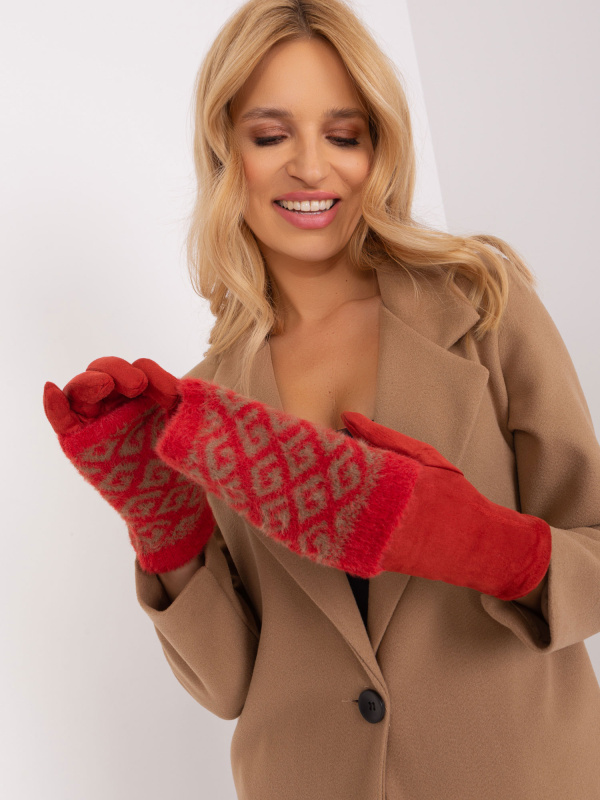 Rukavice AT RK 2310.88 tmavě oranžová S/M