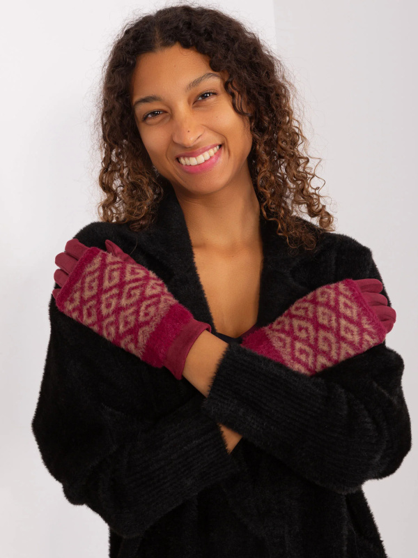 Rukavice AT RK 2310.91 kaštanová L/XL