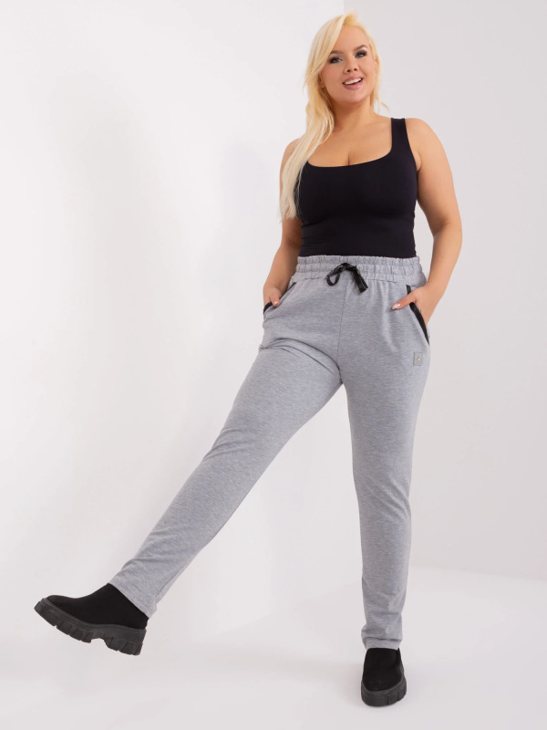 Tepláky RV DR 6736.58 šedá 2XL