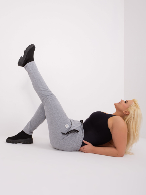 Tepláky RV DR 6736.58 šedá 3XL