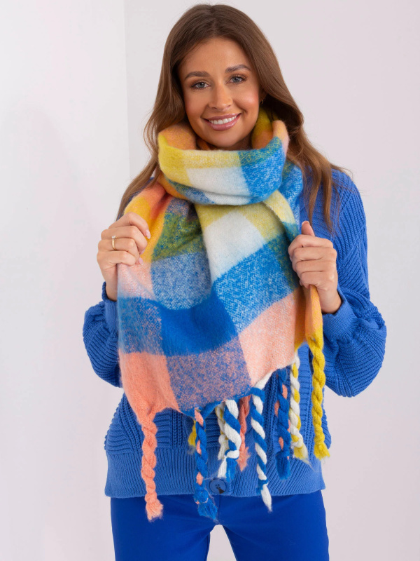 Wool Fashion Italia Šála -AT-SZ-2313501.97 Barva: Žlutá, Velikost: UNI