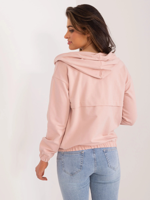 Mikina RV BL 8855.20 světle růžová jedna velikost