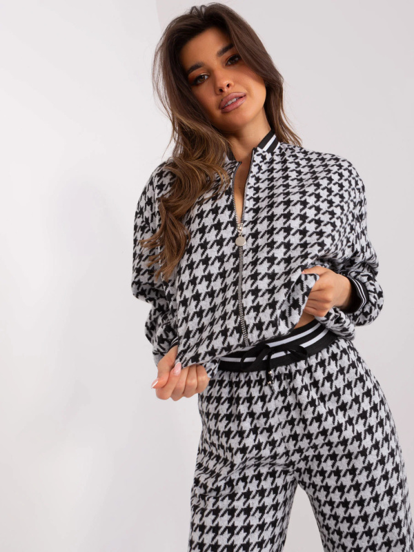 Sada LK KMPL 509463 3.64 šedá černá L/XL