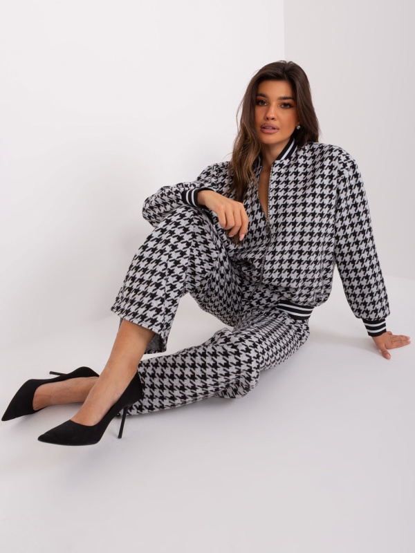 Sada LK KMPL 509463 3.64 šedá černá L/XL