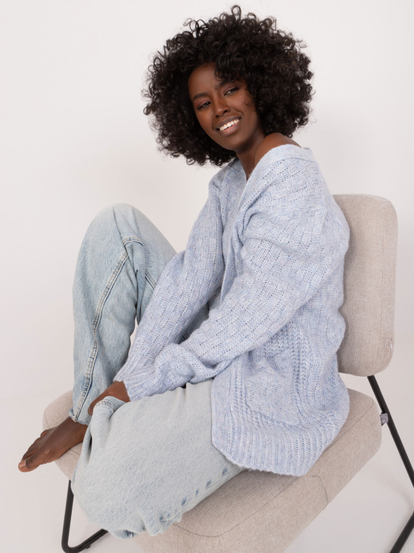 Svetr TW-SW-3003.07X Mayflies Barva: Modrá - světle, Velikost: L