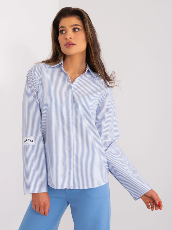 Košile BA-KS-0396-1.42 LYKOSS Barva: Modrá - světle, Velikost: L