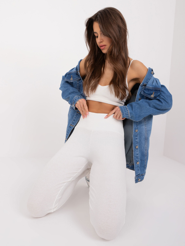 ex moda Legíny EM-LG-725.11 ex mode Barva: Bílá, Velikost: UNI