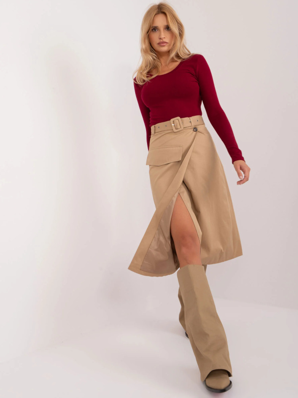 EM SD sukně B9223.25 velbloudů M