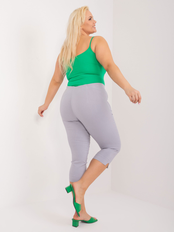 Kalhoty AT-SP-1863.83 New Fashion Barva: Šedá - světle, Velikost: 48