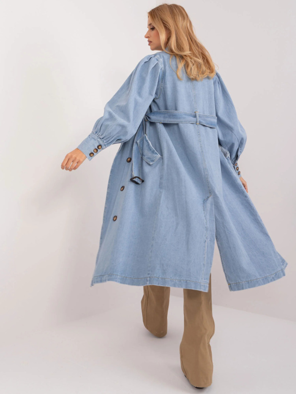 NM PL TR295 kabát.22 světle modrá M