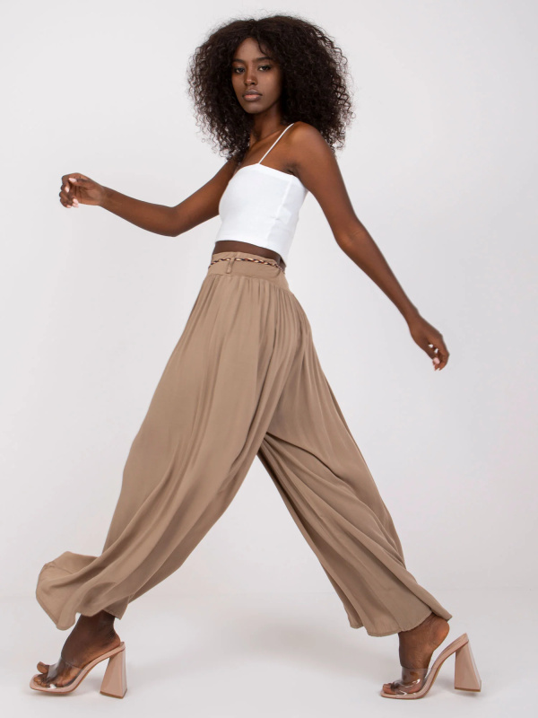 Dámské kalhoty TW SP BI 81733.14 tmavě lila XL
