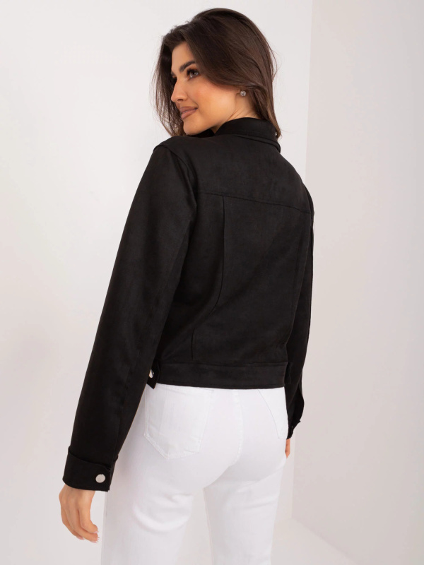 Dámská jarní bunda BA-KR-2702.13 BADU Barva: Černá, Velikost: M