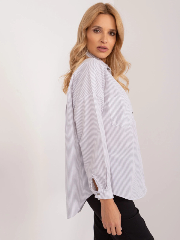 Košile BP-KS-1012.25 BY POMMES LIFE Barva: Bílá, Velikost: L