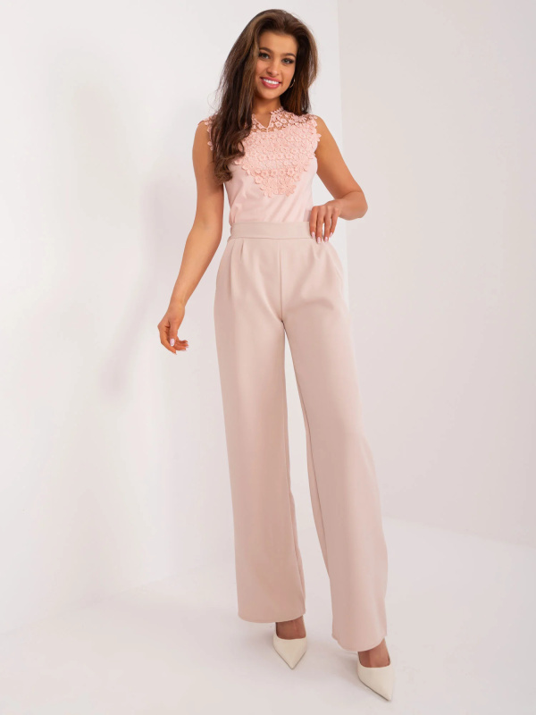 Kalhoty WN SP 8247.06 béžová S