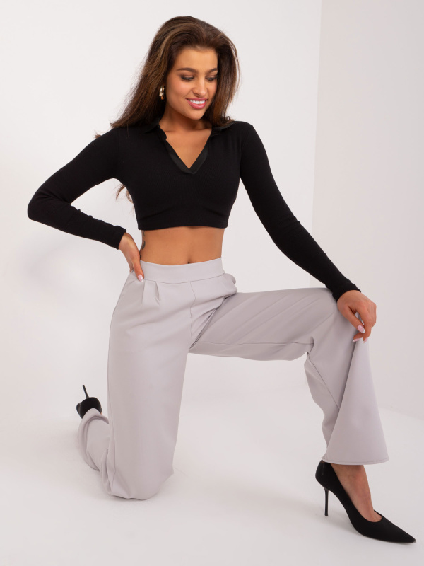 Kalhoty WN SP 8247.65 světle šedá S