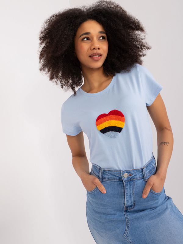 Halenka RV BZ 9633.05X světle modrá L/XL