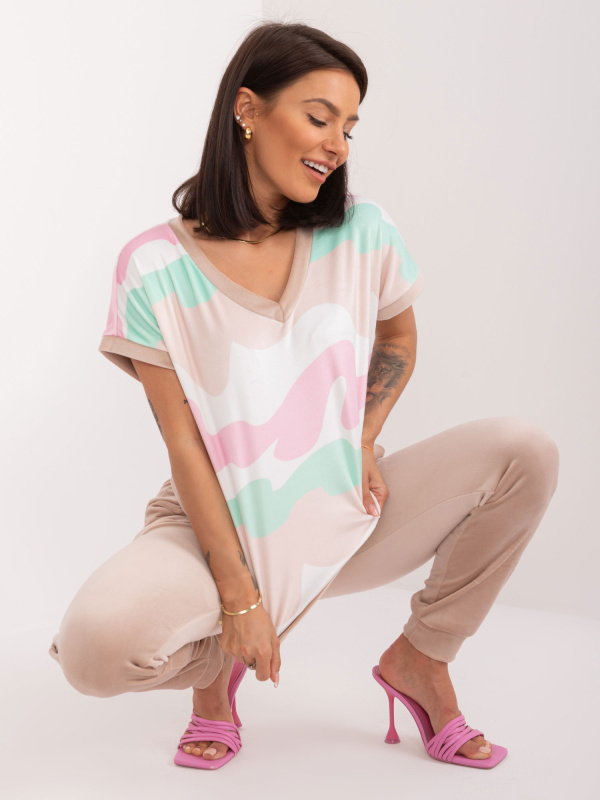 Sada WN KMPL 8280.73 béžová a bílá S