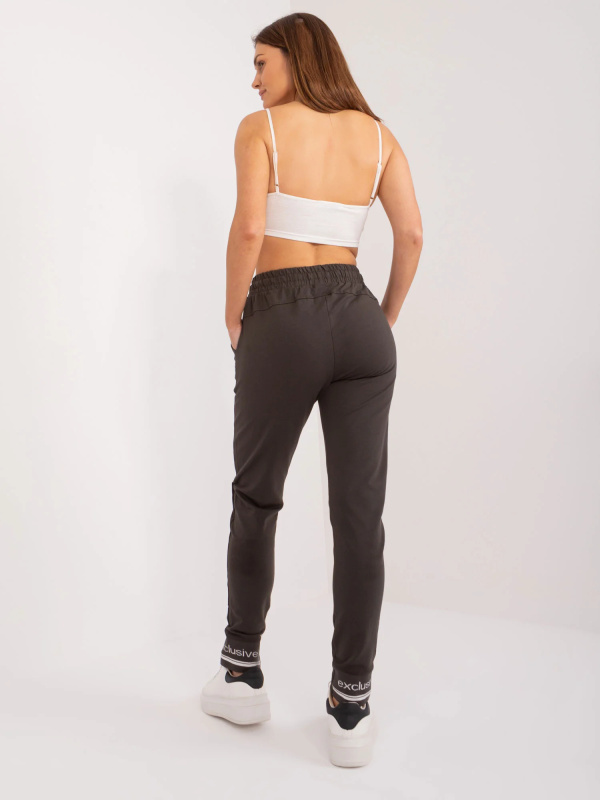 Tepláky RV DR 8242.81 tmavá khaki XL