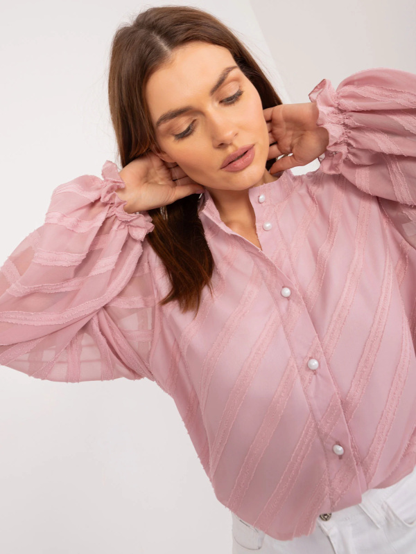 Košile LK KS 509588.98 světle růžová L/XL