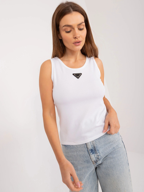 ITALY MODA Top-DHJ-TP-8962.20 Barva: Bílá, Velikost: UNI