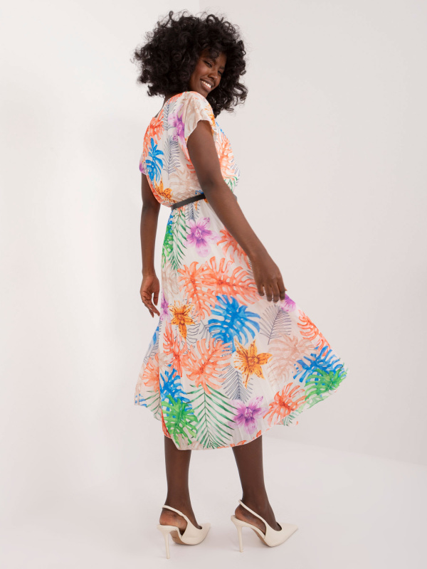 Šaty DHJ SK 8839 3.30 světle béžová jedna velikost