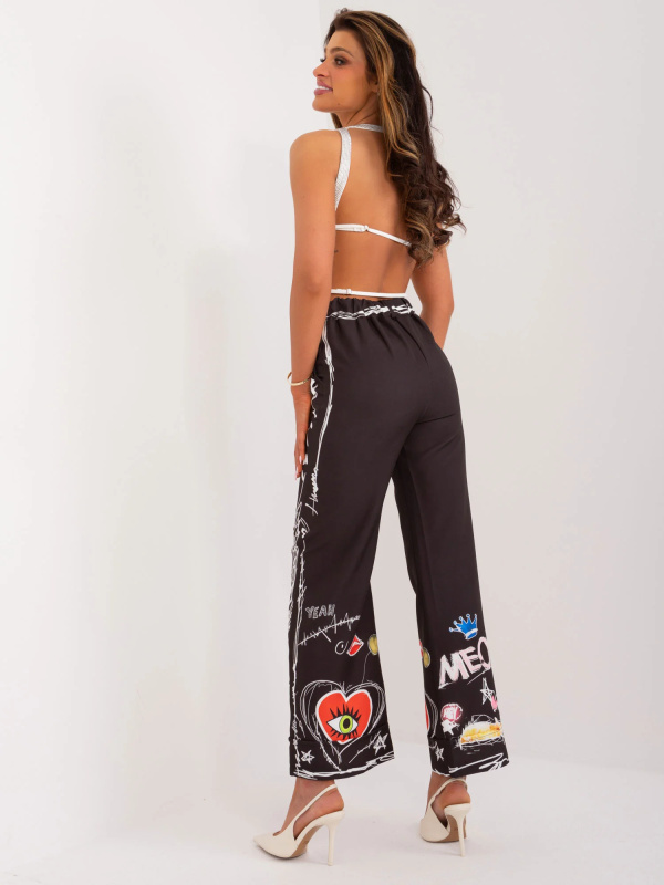 DHJ kalhoty SP 18857 1.32 černá jedna velikost