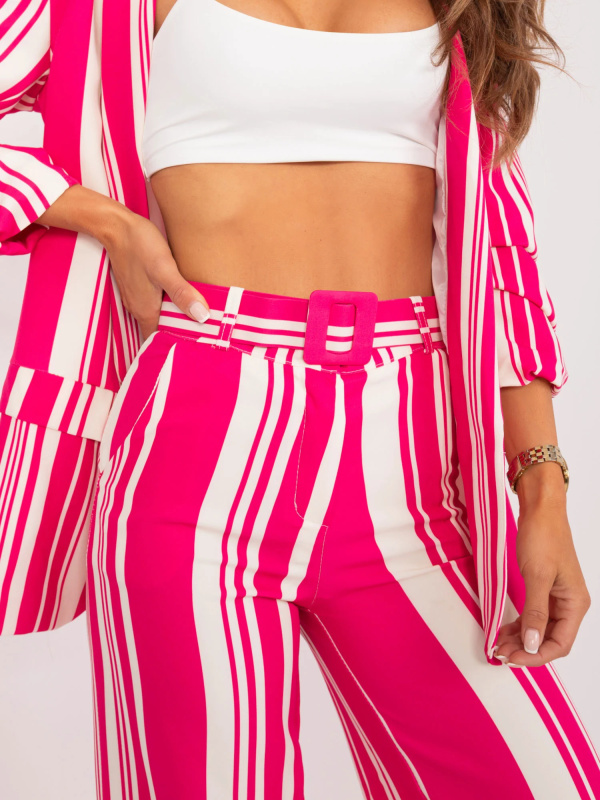 Kalhoty DHJ SP 5077.27 fuchsií L