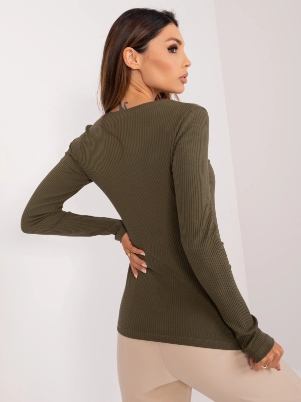 Halenka RV BZ 9112.48P khaki barva jedna velikost