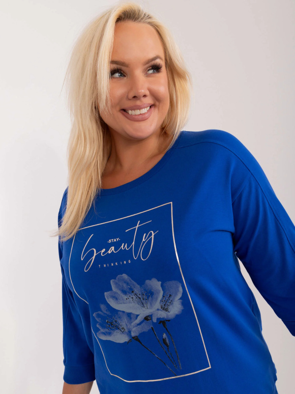 Halenka RV BZ 8984.31 kobaltově modrá jedna velikost