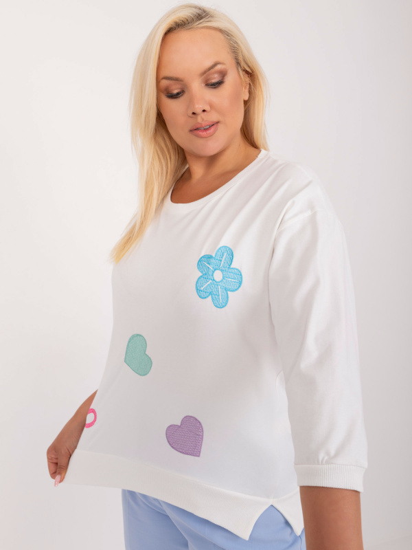 Halenka RV BZ 9552.07 ecru jedna velikost