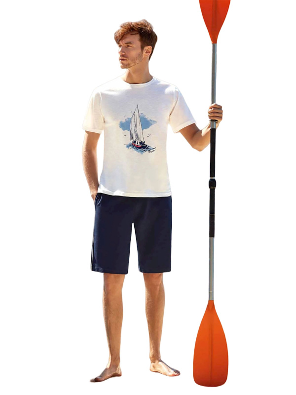 Pyžamo BR PI 9190.68 ecru XL