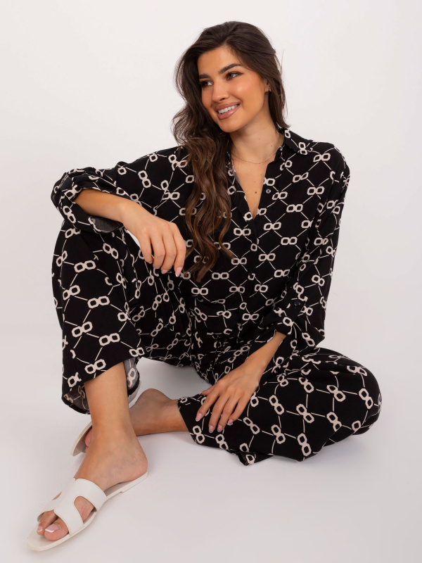 Sada LK KMPL 509644 1.41X černá a béžová S/M