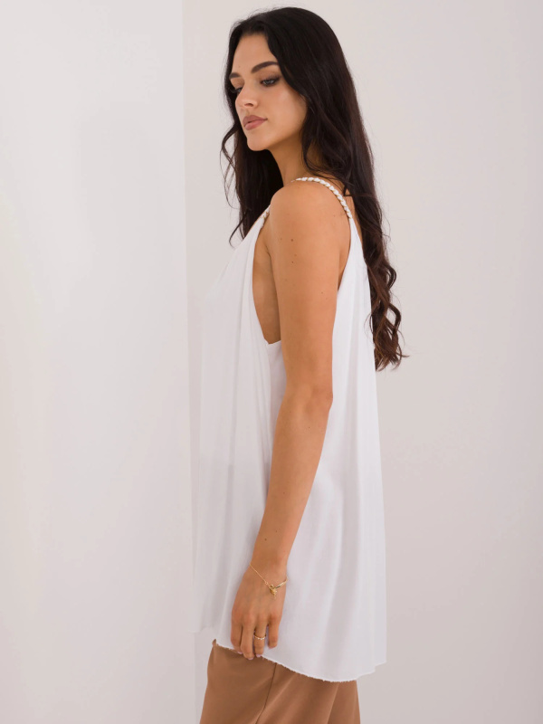 Och Bella Top-TW-TP-BI-3025.13 Barva: Bílá, Velikost: L