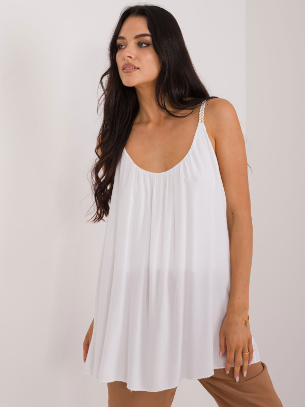 Och Bella Top-TW-TP-BI-3025.13 Barva: Bílá, Velikost: L