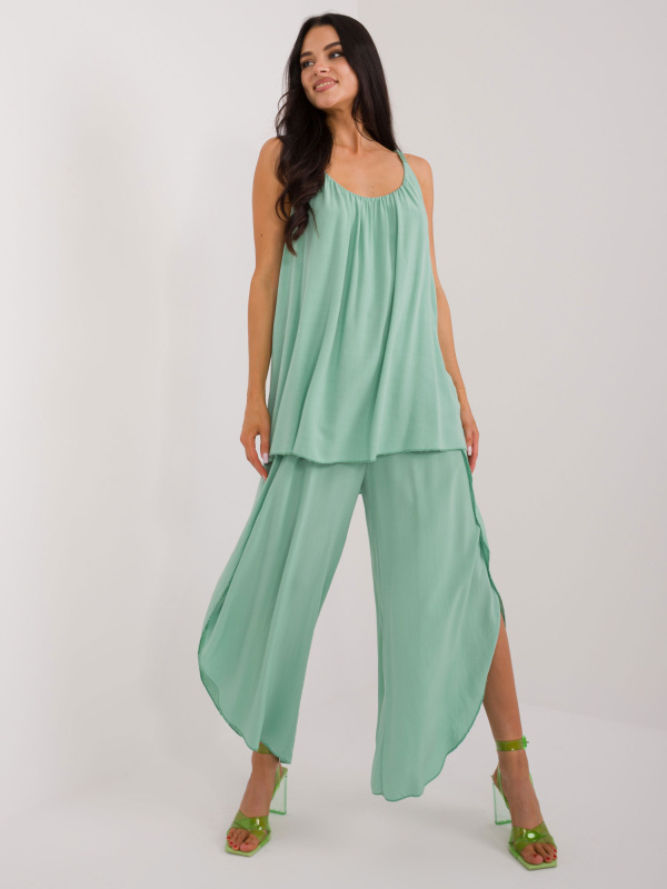 Och Bella Top-TW-TP-BI-3025.13 Barva: Zelená, Velikost: S