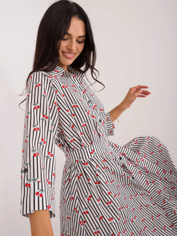 Šaty LK SK 509673 1.41X bílé a černé L/XL