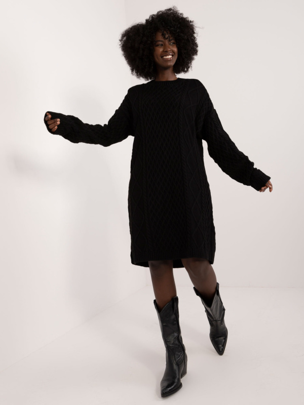 BADU Dámské šaty BA-SK-0528.45 Black Barva: Šedá, Velikost: UNI