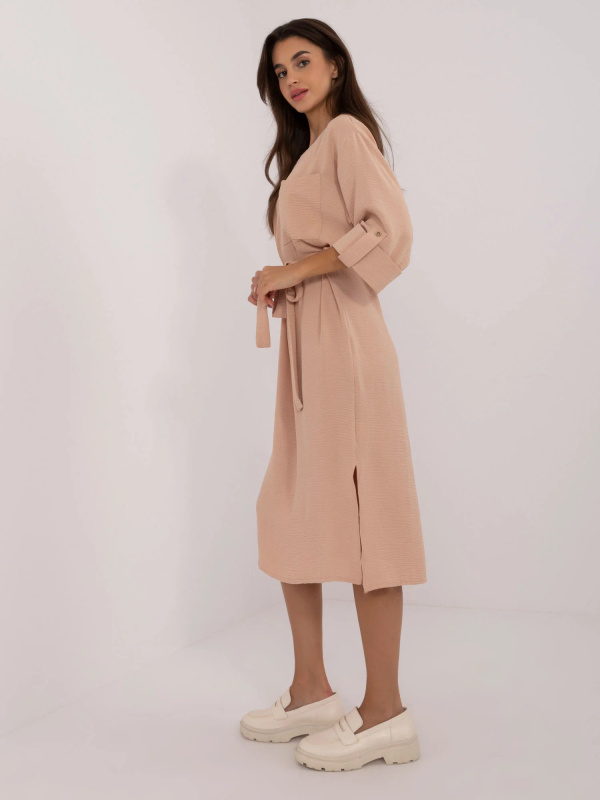LK SK šaty 509694.61 camel S/M