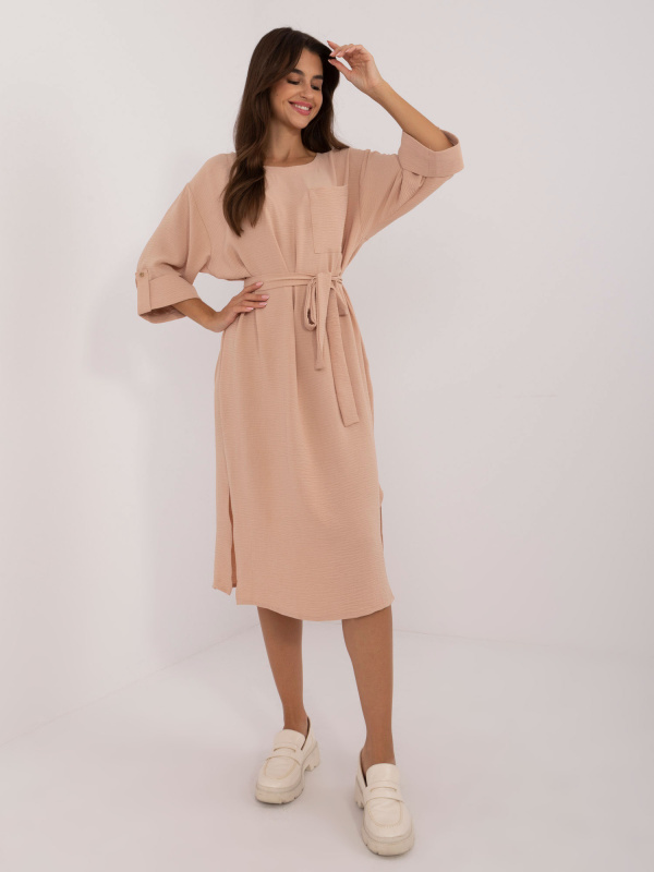 LK SK šaty 509694.61 camel S/M