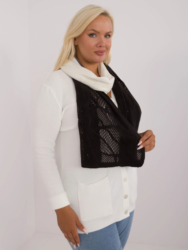 Šála AT SZ 602.61 ecru jedna velikost