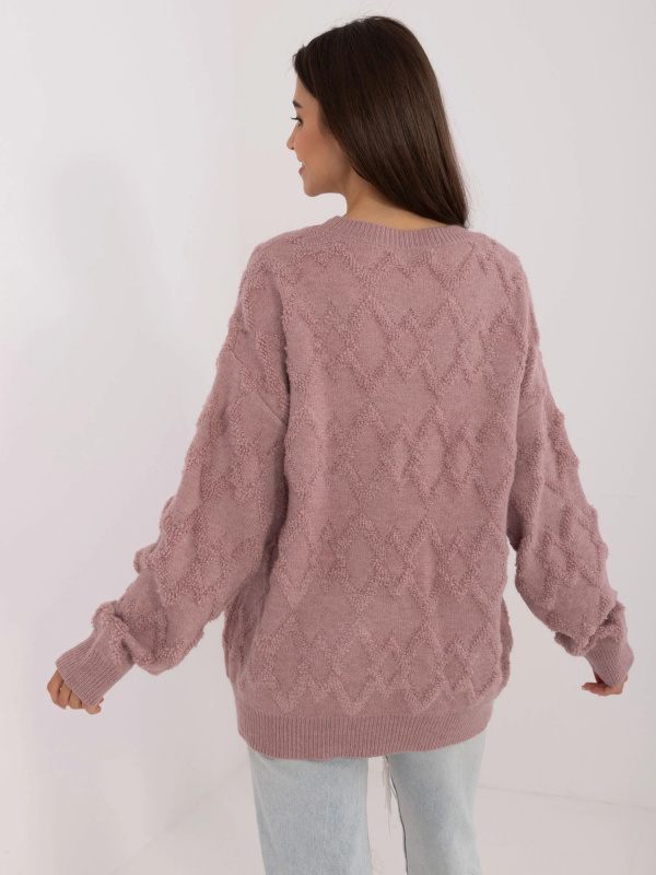 Jumper AT SW 2361.61 světle fialový jedna velikost