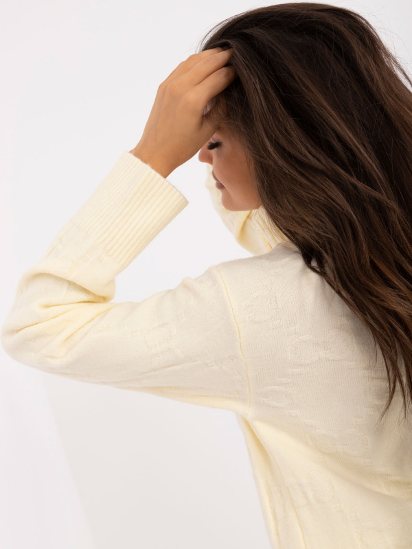 Jumper AT SW 2342 1.35 světle žlutý jedna velikost