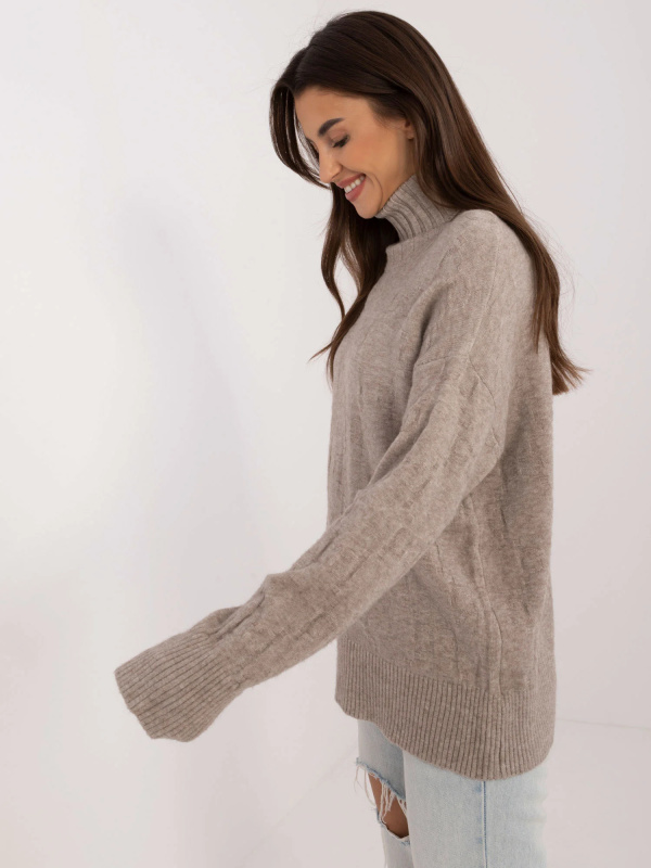 Jumper AT SW 2342 1.35 tmavě lila jedna velikost