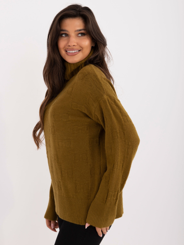 Jumper AT SW 2342 1.35 olivově zelená jedna velikost