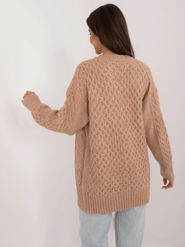 Jumper AT SW 23525.21 camel jedna velikost